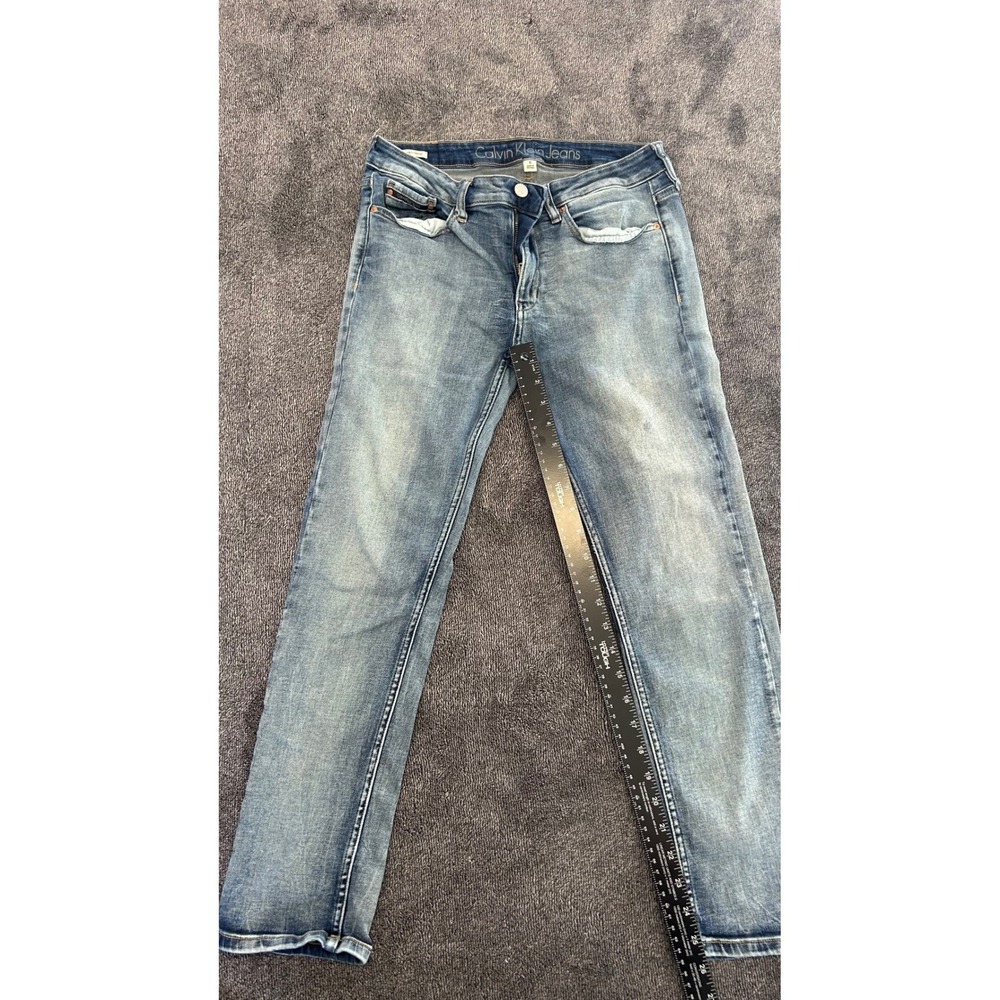 Calvin Klein Jeans Slim Boyfriend Medium Wash Denim Blue Size 6
